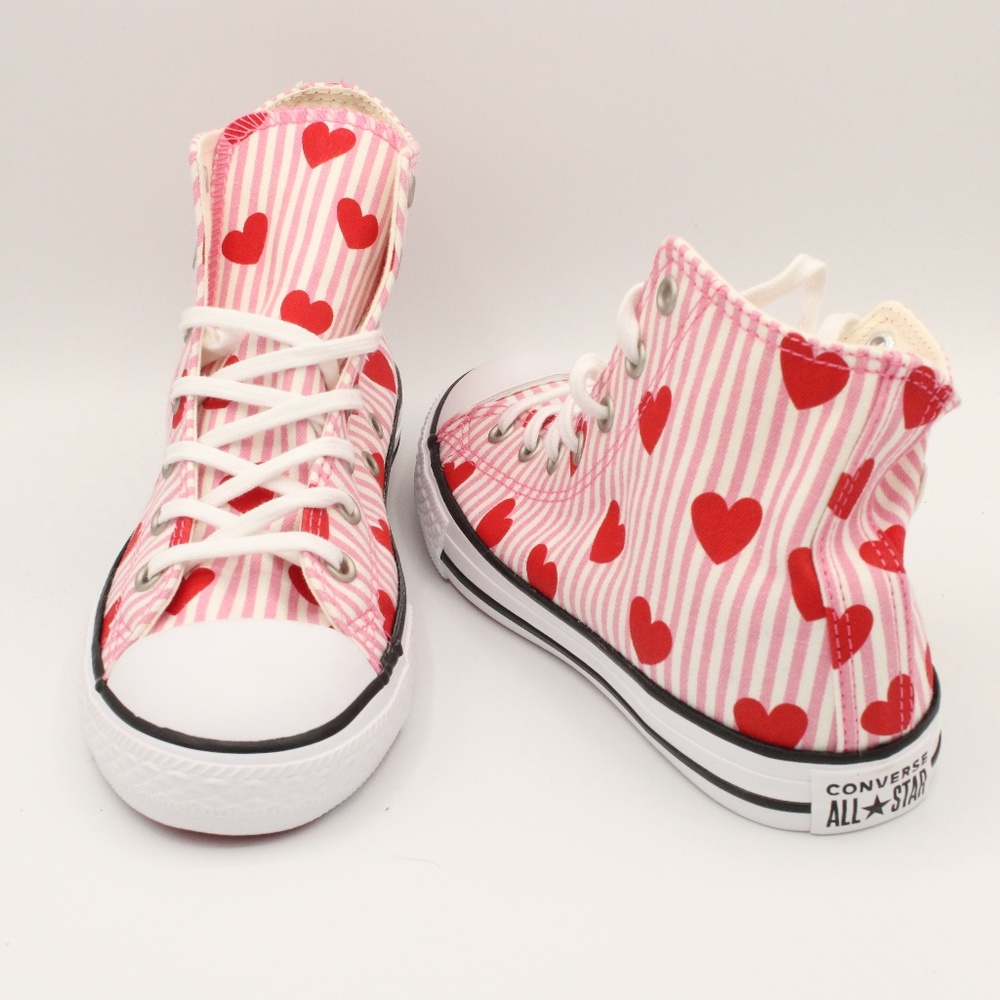 Converse Junior Chuck Taylor Converse Size 4 Heart - Picture 6 of 8
